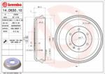 BREMBO Tambur frana BREMBO ESSENTIAL LINE 14. D630.10 (14.D630.10)