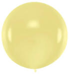 Partydeco Lufi 1m-es léggömb, Pasztell sárga (LUFI863843)