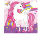 Decorata Party Szalvéta 33x33cm 20db Unikornis, Unicorn, egyszarvú (LUFI776942)