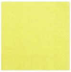 PartyDeco Szalvéta 33x33cm egyszínű 20db citromsárga (LUFI402427)