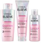 L'Oréal Elseve Glycolic Gloss 5 Minute Lamination set mască de păr 200 ml + șampon 200 ml + balsam de păr 150 ml pentru femei