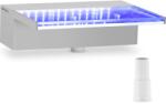 UNIPRODO Medence szökőkút - 30 cm - LED világítás - kék / fehér - mély vízkifolyó (UNI_WATER_23)