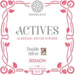 Knobloch ACTIVES Double Silver SN Nylon Medium Tension 33.5