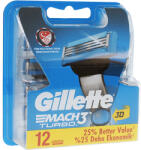 Gillette Mach3 Turbo lame de rezervă pentru bărbati 12 buc