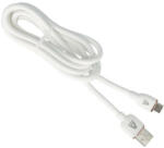  AVAX CB620 CREAMY+ USB A - Type C gyorstöltő kábel, 2.4A, fehér-roséarany - 1, 5m