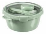 Keter Smart Eco kerek ételtartó 1, 6L, evőeszközzel (249948) (249948)