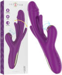 Intense Ateneo Rechargeable Multifunction Vibrator 7 Vibrations with Swinging Motion & Sucking Purple