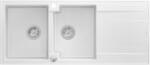 Quadron Evan chiuveta graniteq 116x50 cm alb HQE11650U1_BS_P2O (HQE11650U1BSP2O) Chiuveta
