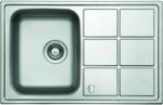 BERG Rill chiuveta din otel 78x50 cm oţel LTL780.500GT8 (LTL780500GT8) Chiuveta