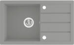 Laveo Trzynastka chiuvetă din granit 79x48 cm gri/grafit/onix SBP511T (SBP511T) Chiuveta