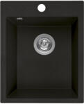 Laveo Chichi chiuvetă din granit 48x39 cm negru SBH710T (SBH710T) Chiuveta