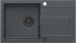 Quadron Christian chiuveta graniteq 78x45 cm negru HCQC7845CZK_PC (HCQC7845CZKPC) Chiuveta