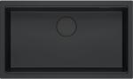 Quadron Logan chiuveta graniteq 76x45 cm negru HQD7644U7_BLM_U (HQD7644U7BLMU) Chiuveta