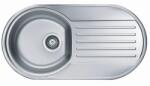 Alveus Form chiuveta din otel 83.2x43.7 cm oţel 1060001 (1060001) Chiuveta