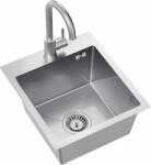 Quadron Luke chiuveta cu baterie oțel/oțel ZH4045BS_3623500_BS (ZH4045BS3623500BS)