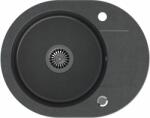 Quadron Johnny chiuveta graniteq 58.5x46 cm negru HCQC5846CZK (HCQC5846CZK) Chiuveta