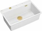 Quadron Marc chiuveta graniteq 75x49 cm alb HQM7650U1_FM_PVDG1 (HQM7650U1FMPVDG1) Chiuveta