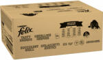 FELIX 80x80g Felix "Tasty Shreds" tasakos nedves macskatáp vegyes válogatás
