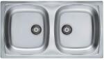 Alveus Basic chiuveta din otel 78x43.5 cm 1049434 (1049434) Chiuveta