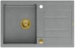 Quadron Morgan chiuveta graniteq 78x50 cm gri/grafit/onix HB8203U5-G1_P2O (HB8203U5G1P2O) Chiuveta