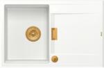 Quadron Owen chiuveta graniteq 76x50 cm alb HQO7650U1_PVDC1 (HQO7650U1PVDC1) Chiuveta