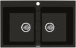 Oltens Gravan chiuvetă din granit 78x50 cm negru 72400300 (72400300) Chiuveta