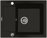 Oltens Gravan chiuvetă din granit 62x50 cm negru 72102300 (72102300) Chiuveta