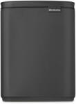 Brabantia Bo cos de gunoi 7 l negru-gri 233722 (233722) Cos de gunoi