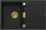 Quadron Owen chiuveta graniteq 76x50 cm negru HQO7650U7_PVDG1 (HQO7650U7PVDG1) Chiuveta