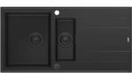 Quadron Evan chiuveta graniteq 100x50 cm negru HQE510050U7_BLM_P2O (HQE510050U7BLMP2O) Chiuveta