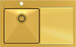 Quadron Russel chiuveta din otel 78x48 cm auriu HB7912PVDBSG1 (HB7912PVDBSG1) Chiuveta
