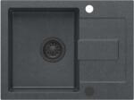 Quadron Christian chiuveta graniteq 60x45 cm negru HCQC6045CZK_PC (HCQC6045CZKPC) Chiuveta