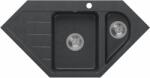 Quadron Rick chiuveta graniteq 95.5x49 cm negru HRQ9549CZK (HRQ9549CZK) Chiuveta