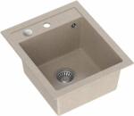 Quadron Johnny chiuveta graniteq 50x43 cm bej HCQJ4350BEZK (HCQJ4350BEZK) Chiuveta