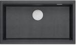Quadron Logan chiuveta graniteq 76x45 cm negru HQD7644U8_BS_U (HQD7644U8BSU) Chiuveta