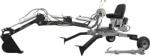 Jansen Germania Excavator tractat, 0.5 tone, motor pe benzina 10 CP Briggs Stratton, Jansen MB-360 (1525000)