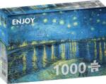 Enjoy 1000 db-os puzzle - Vincent Van Gogh: Starry Night Over Rhone (1140) (1140)
