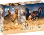 Enjoy 1000 db-os puzzle - Horses Running in the Desert (1356) (1356)