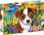 Enjoy 1000 db-os puzzle - Puppy Garden (1916)