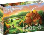 Enjoy 1000 db-os puzzle - Cottage at Dusk (1928) (1928)