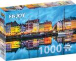 Enjoy 1000 db-os puzzle - Copenhagen Old Harbor (2066) (2066)