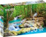 Enjoy 1000 db-os puzzle - Turquoise Waterfall, Thailand (2067) (2067)