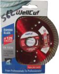 WellCut Profi 125 Mm 10 Mm 22.23 Mm Turbo Disc de taiere