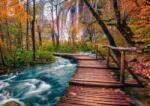 Enjoy 1089 - Forest Stream in Plitvice, Croatia - 1000 db-os puzzle (1089)