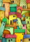 Enjoy 1629 - Joyful Houses - 1000 db-os puzzle (1629)