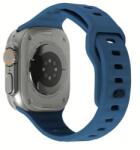 Mobile Origin Curea silicon Mobile Origin Strap compatibila cu Apple Watch 4/5/6/7/8/9/SE/Ultra1/2 42/44/45/49mm Blue (AWS-01-SBL)