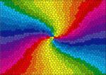Enjoy 1970 - Stained Glass Rainbow Burst - 1000 db-os puzzle (1970)