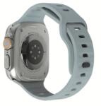 Mobile Origin Curea silicon Mobile Origin Strap compatibila cu Apple Watch 4/5/6/7/8/9/SE/Ultra1/2 42/44/45/49mm Gray (AWS-01-LGR)