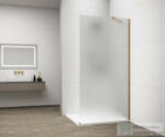 SAPHO ESCA GOLD MATT Walk-in zuhanyfal, falra szerelhető, matt üveg, 900mm (ES1190-04) (ES1190-04) - furdoszoba-szaniter