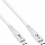 InLine Cablu USB 4 type C 240W/8K60Hz T-T 0.5m Alb, InLine IL35906W (IL35906W)